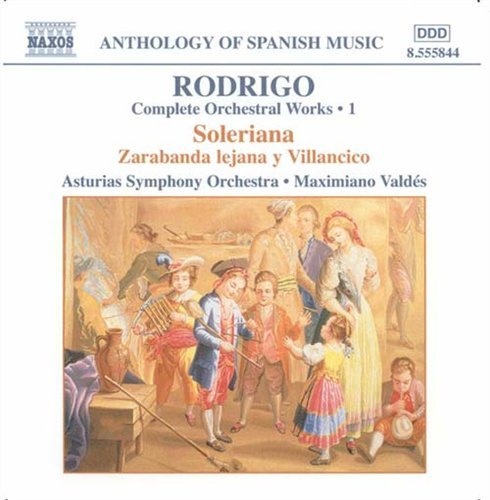 Cover for Asturias Sovaldes · Rodrigocomplete Orch Works Vol 1 (CD) (2002)