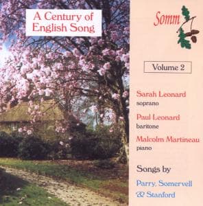 Century of English Song 2 / Various - Century of English Song 2 / Various - Musikk - SOMM - 0748871221420 - 18. mai 1999
