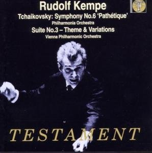 Cover for Kempe Rudolf · Symphony No.  6 Testament Klassisk (CD) (2000)