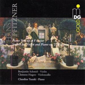 Piano Trio Op 8 F Major - Pfitzner / Schmid / Hagen /tanski - Música - MDG - 0760623093420 - 27 de junio de 2000