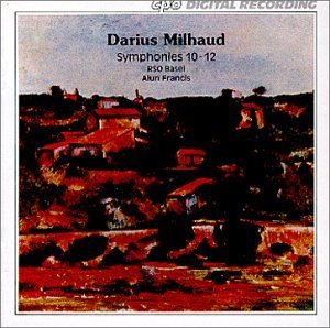 Cover for D. Milhaud · Symphonies No.10-12 (CD) (1998)