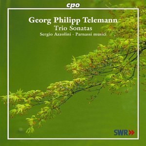 Cover for Parnassi Musiciazzolini · Telemanntrio Sonatas (CD) (2003)