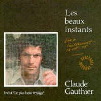 Cover for Claude Gauthier · Beaux Instants (CD) (1990)