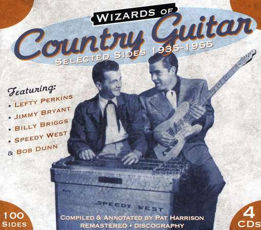 Cover for Wizards Of Country Guitar 1935 · Wizards Of Country Guitar 1935-55 (CD) (2011)