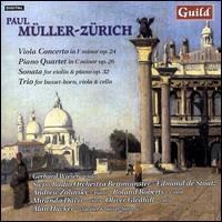 Cover for Mueller-zurich / Wieser / Zolinsky / De Stoutz · Viola Concerto / Piano Quartet / Sonata / Trio (CD) (2000)