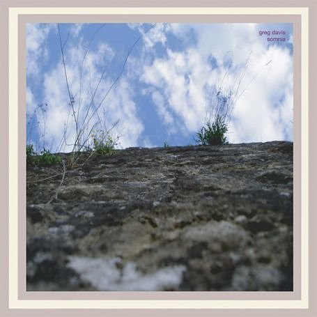 Cover for Greg Davis · Somnia (CD) (2008)