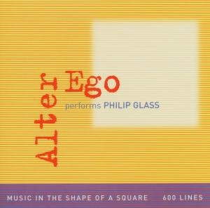 Cover for Philip Glass · Music in the Shape of a Square (CD) (2007)