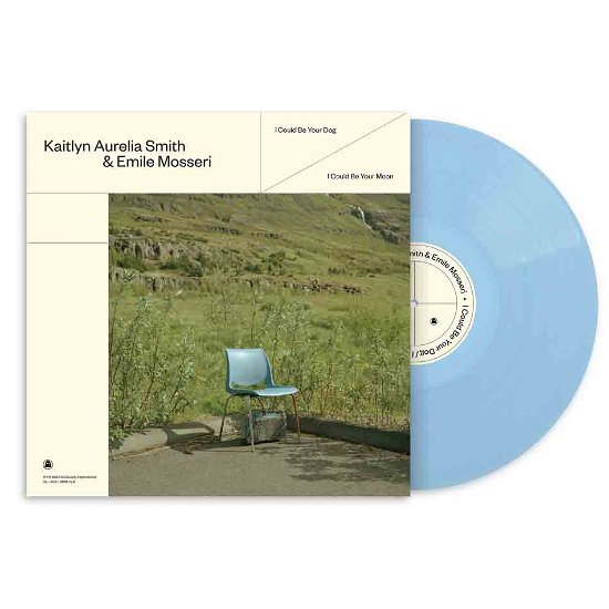 Cover for Kaitlyn Aurelia Smith &amp; Emile Mosseri · I Could Be Your Dog / I Could Be Your Moon (Blue Vinyl) (LP) (2022)