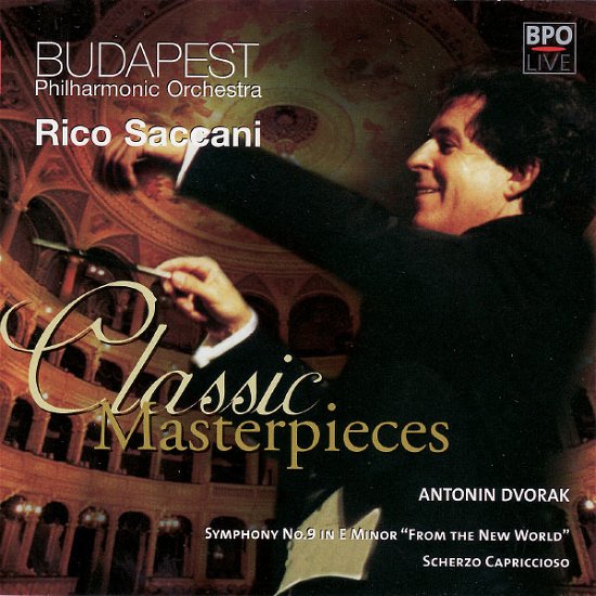 Cover for Dvorak Antonin · Dvorak Antonin - Saccani Rico - Budapest Philharmonic Orchestra - Symphony No 9 - Scherzo Cappriccio (CD) (2003)