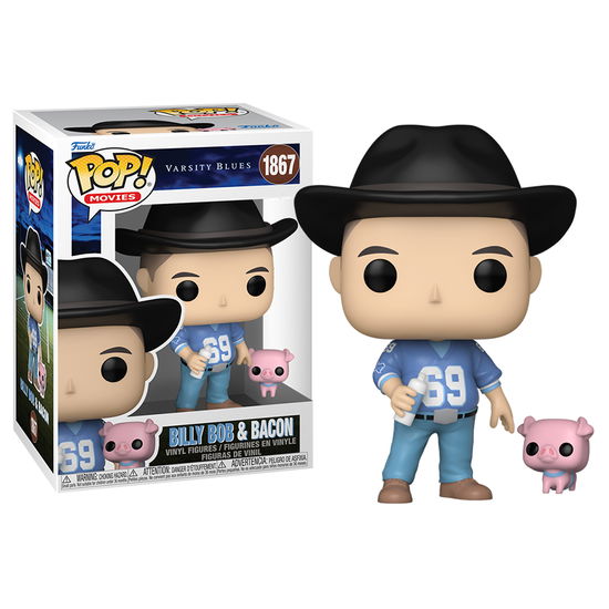 Funko Pop Buddy Varsity Blues Billy with Bacon - Pop Buddy Varsity Blues - Merchandise - Funko - 0889698802420 - October 25, 2024