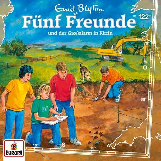 Cover for FÜnf Freunde · 122/und Der Großalarm in Kirrin (CD) (2017)