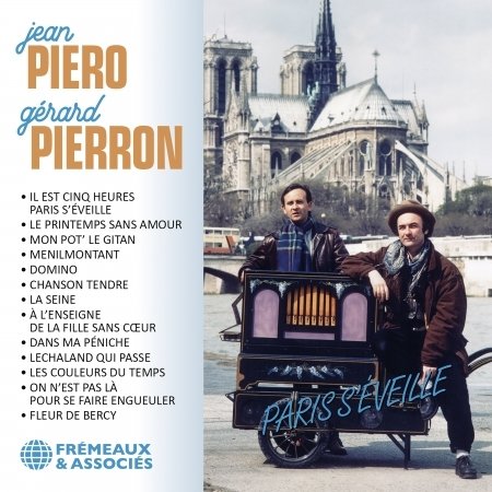 Cover for Piero, Jean &amp; Gerard Pierron · Paris S'eveille (CD) (2023)
