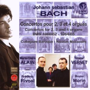 Cover for Olivier Vernet · Bach, Concertos 2, 3 &amp; 4 Orgue (CD) (2005)