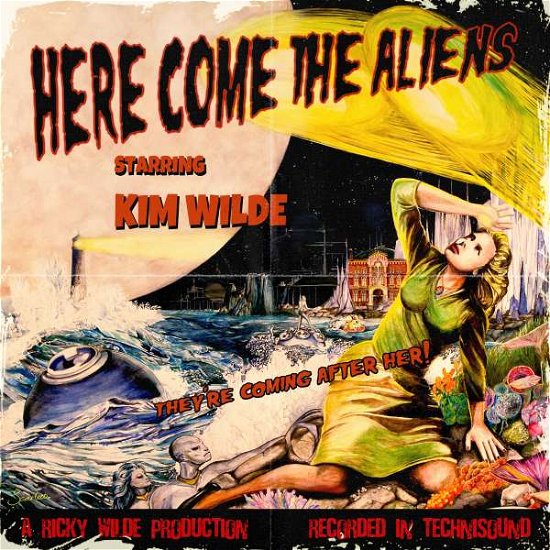 Cover for Kim Wilde · Here Come the Aliens (CD) [Digipak] (2018)
