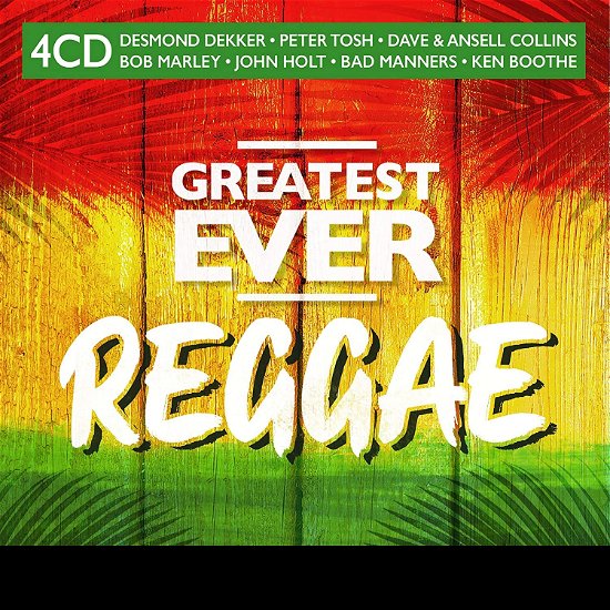 Cover for Greatest Ever Reggae (CD) (2023)