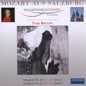 Jupiter- & Linz-Symf Oehms Classics Klassisk - Mozarteum Orchester Salzburg / Bolton - Musik - DAN - 4260034867420 - 27. august 2009