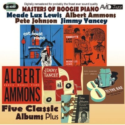 Cover for Masters Of Boogie Piano (CD) (2013)