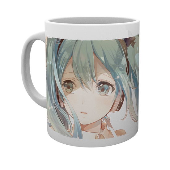 Cover for Hatsune Miku · Hatsune (Mug) (Mugg) [White edition] (2020)