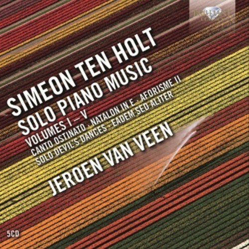 Cover for Ten Holt / Van Veen,jeroen · Solo Piano Music 1-5 (CD) (2013)