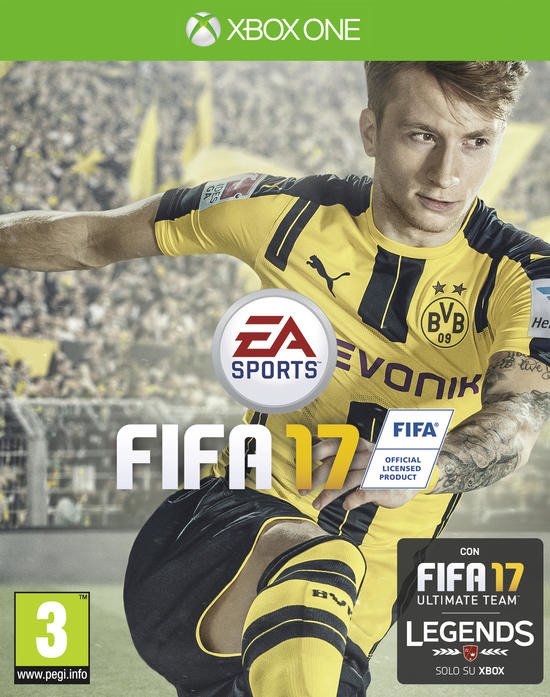 Cover for Fifa 17 · Xbox One: Fifa 17 (PS4) (2018)