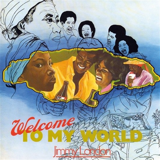Cover for Jimmy London · Welcome to My World (LP) (2023)