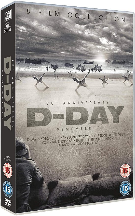 Cover for D-Day Remembered (DVD) [Box Set edition] (2014)