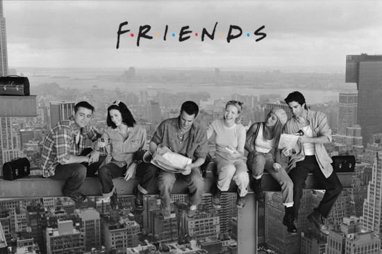 Cover for Friends: Pyramid · Lunch On A Skyscraper (Poster Maxi 61X91,5 Cm) (MERCH) (2019)