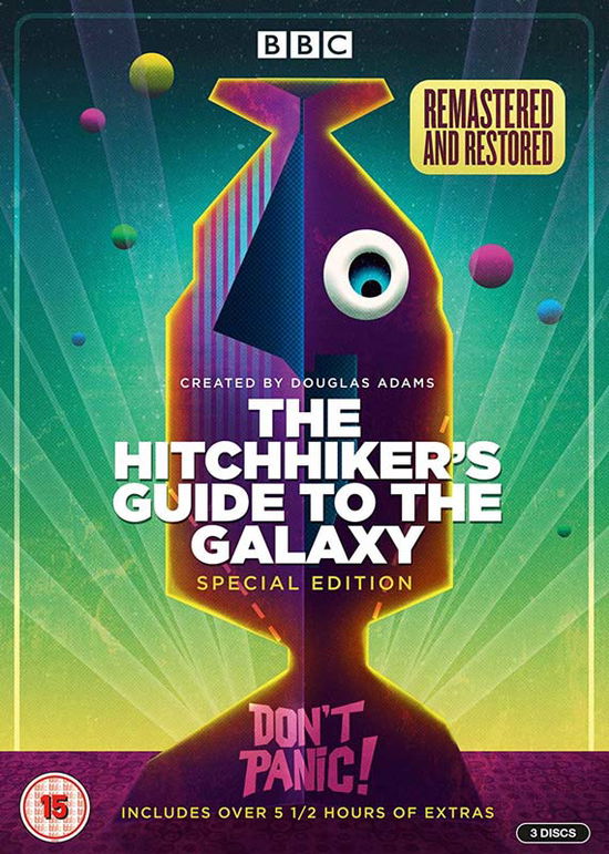 Cover for Hitchhikers Guide to the Galaxy Spec · The Hitchhikers Guide To The Galaxy - Special Edition - The Complete Mini Series (DVD) [Anniversary edition] (2018)