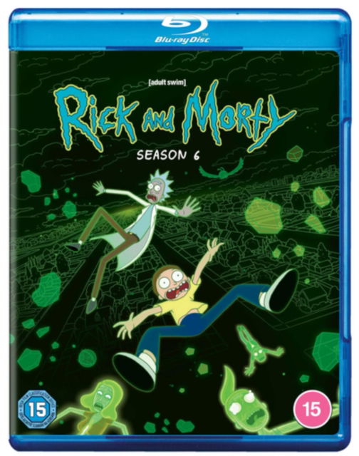 Cover for Rick and Morty S6 BD · Rick And Morty Season 6 (Blu-ray) (2023)