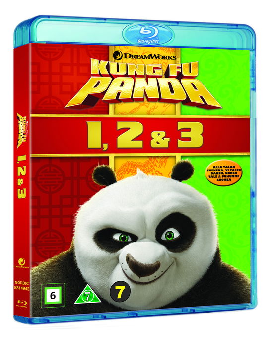 Kung Fu Panda 1, 2 & 3 -  - Películas - JV-UPN - 5053083149420 - 1 de febrero de 2018