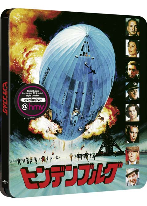 Cover for The Hindenburg Limited Edition Steelbook Blu · The Hindenburg Limited Edition (Japanese Artwork) Steelbook (Blu-ray) (2020)