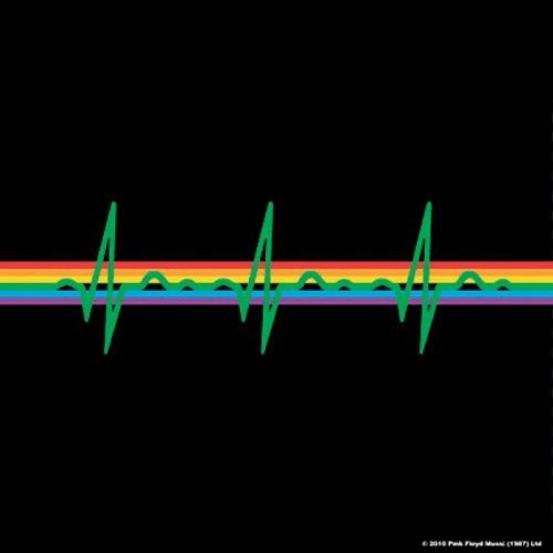Pink Floyd Single Cork Coaster: Dark Side of the Moon - Pink Floyd - Produtos - Perryscope - 5055295320420 - 24 de novembro de 2014