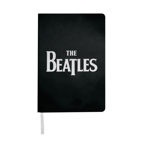 A5 Notebook (Softcover) - The Beatles (Logo) Black - The Beatles - Livros - BEATLES - 5055453423420 - 21 de julho de 2024