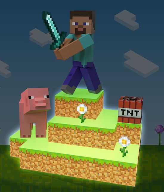 Cover for Paladone · Minecraft Steve Diorama (Lampada) (MERCH) (2023)