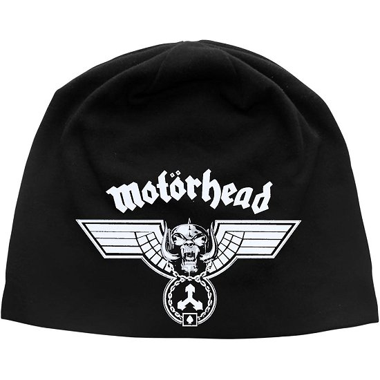 Motorhead Unisex Beanie Hat: Hammered - Motörhead - Produtos -  - 5056170620420 - 