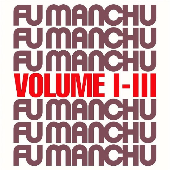 Cover for Fu Manchu · Fu30 Volume I-Iii (CD) (2023)