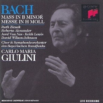 Cover for Giulini Carlo Maria · Bach: Messe H-Moll, Bwv 232 (CD) (1994)