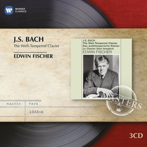 Cover for Fischer Edwin · Bach: the Well-tempered Clavie (CD) (2017)