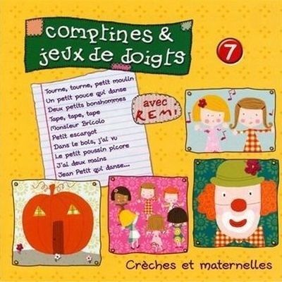 Cover for Remi · Comptines Et Jeux De Digits 7 (CD) (2014)