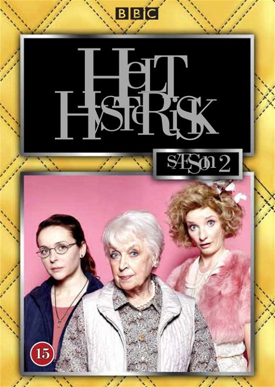 Cover for Helt Hysterisk · Helt Hysterisk – Sæson 2 (DVD) (2018)