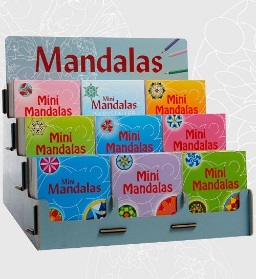 Fyldt Mini Mandalas Display - Lene Rydahl - Bücher - Forlaget Unicorn - 5713516000420 - 31. Dezember 2016