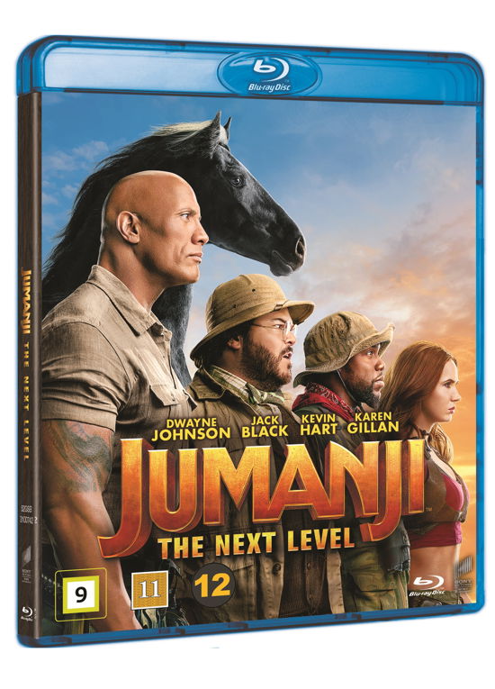 Cover for Jumanji: The Next Level (Blu-Ray) (2020)