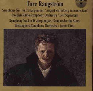 Symphony 1 & 3 - Rangstrom / Helsingborg Symphony Orchestra - Musik - STE - 7393338101420 - 21. November 1995