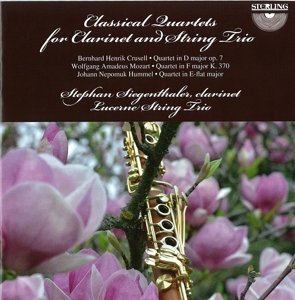 Classical Quartets for Clarine - Siegenthaler / Lucerne String Trio - Musique - STE - 7393338169420 - 1 août 2013
