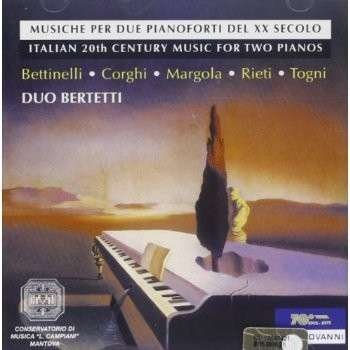 Cover for Rieti / Duo Bertetti · Italian 20th Century Music for Two Pianos (CD) (2003)