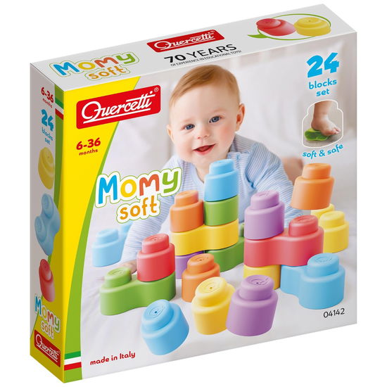 Cover for Quercetti · Quercetti Momy Soft Bouwblokken 24dlg. (Toys)