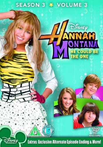 Cover for Hannah Montana: Season 3 - Vol (DVD) (2010)