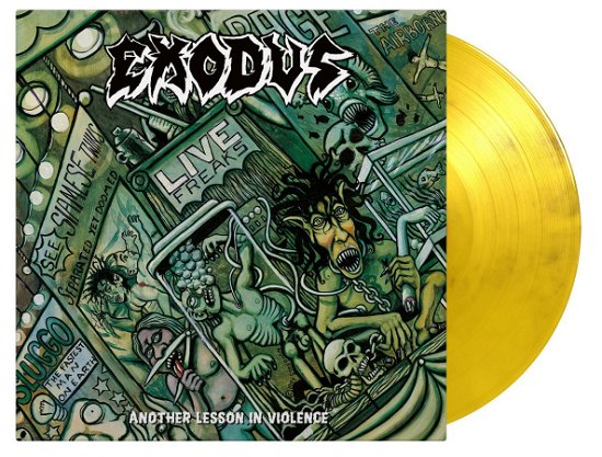 Another Lesson In Violence (Ltd. Yellow & Black Marbled Vinyl) - Exodus - Musikk - MUSIC ON VINYL - 8719262023420 - 10. mars 2023