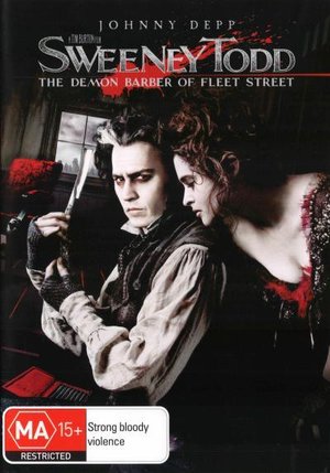 Cover for Sweeney Todd (DVD) (2008)