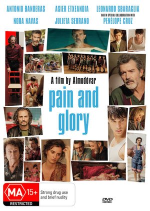 Cover for Pain &amp; Glory (DVD) (2020)